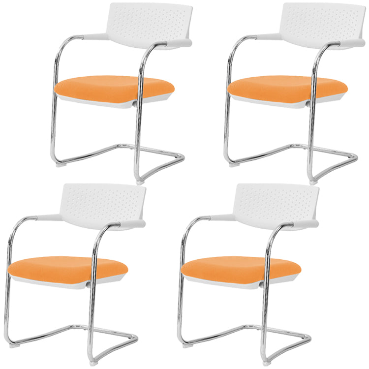 Sedia conferenza moderna no wheels sedia per ufficio a casa con braccio