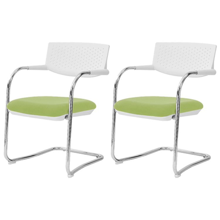 Sedia conferenza moderna no wheels sedia per ufficio a casa con braccio