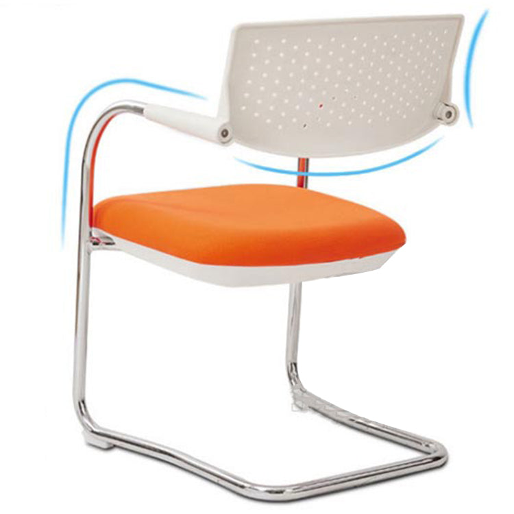 Sedia conferenza moderna no wheels sedia per ufficio a casa con braccio