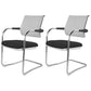 Modern Conference Chair No Wheels Home Office Chair with Arm