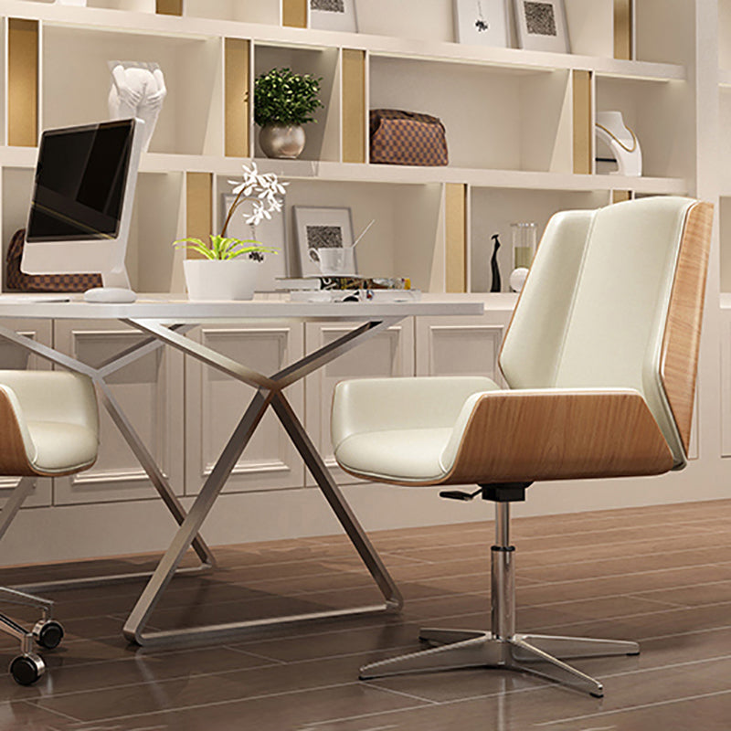 Sedia tesk per ufficio braccio moderno in vena sedia da lavoro in vetro.