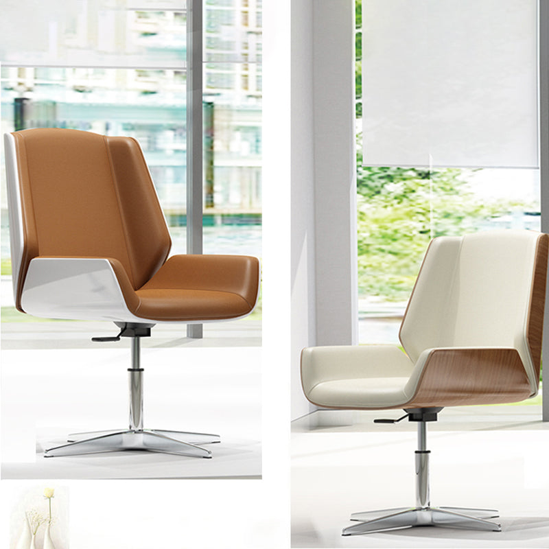 Sedia tesk per ufficio braccio moderno in vena sedia da lavoro in vetro.