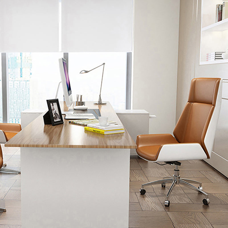 Sedia tesk per ufficio braccio moderno in vena sedia da lavoro in vetro.