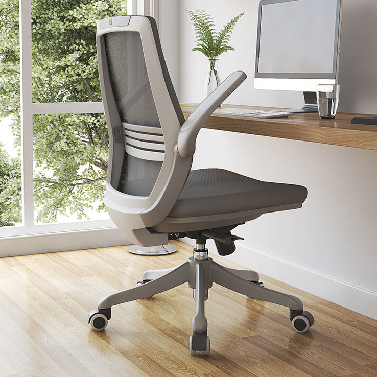 Mesh Mid Back Desk stoel Hedendaagse verstelbare wapenstoel stoel