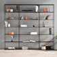Contemporary Bookcase Metal Open Back Bookshelf for Home Office Clearhalo 'Bookcases' 'furn' 'furn_bookcases' 'Furniture' 'Office Furniture' 5297966