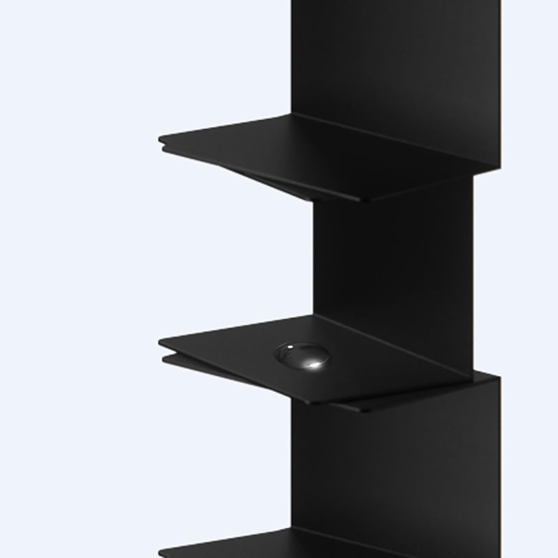 Moderne stijl boekenkast metaal gesloten terug boekenplank voor thuiskantoor