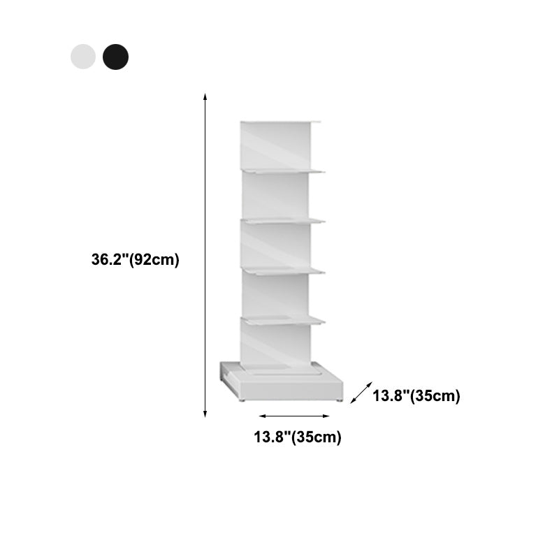 Moderne stijl boekenkast metaal gesloten terug boekenplank voor thuiskantoor