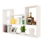 Wall Mounted Bookshelf Scandinavian Style Bookcase for Home and Study Room 39.4"L x 5.9"W x 23.6"H White Clearhalo 'Bookcases' 'furn' 'furn_bookcases' 'Furniture' 'Office Furniture' 5298034