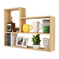 Wall Mounted Bookshelf Scandinavian Style Bookcase for Home and Study Room Natural Clearhalo 'Bookcases' 'furn' 'furn_bookcases' 'Furniture' 'Office Furniture' 5298038