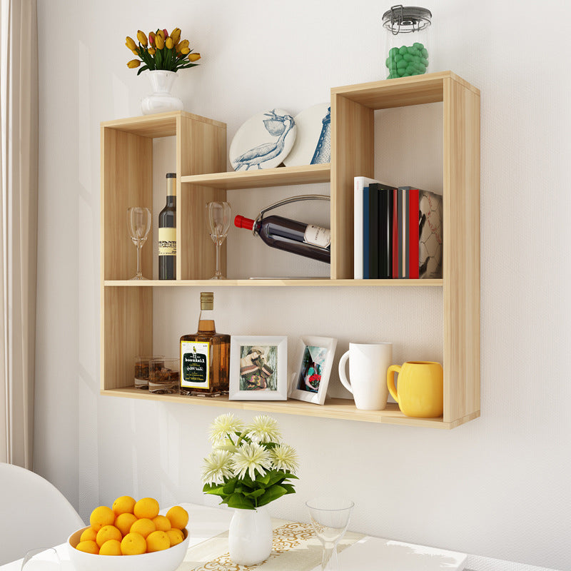 Wall Mounted Bookshelf Scandinavian Style Bookcase for Home and Study Room Clearhalo 'Bookcases' 'furn' 'furn_bookcases' 'Furniture' 'Office Furniture' 5298040