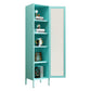 13.78"W Bookshelf Scandinavian Style Bookcase with Door for Home Office