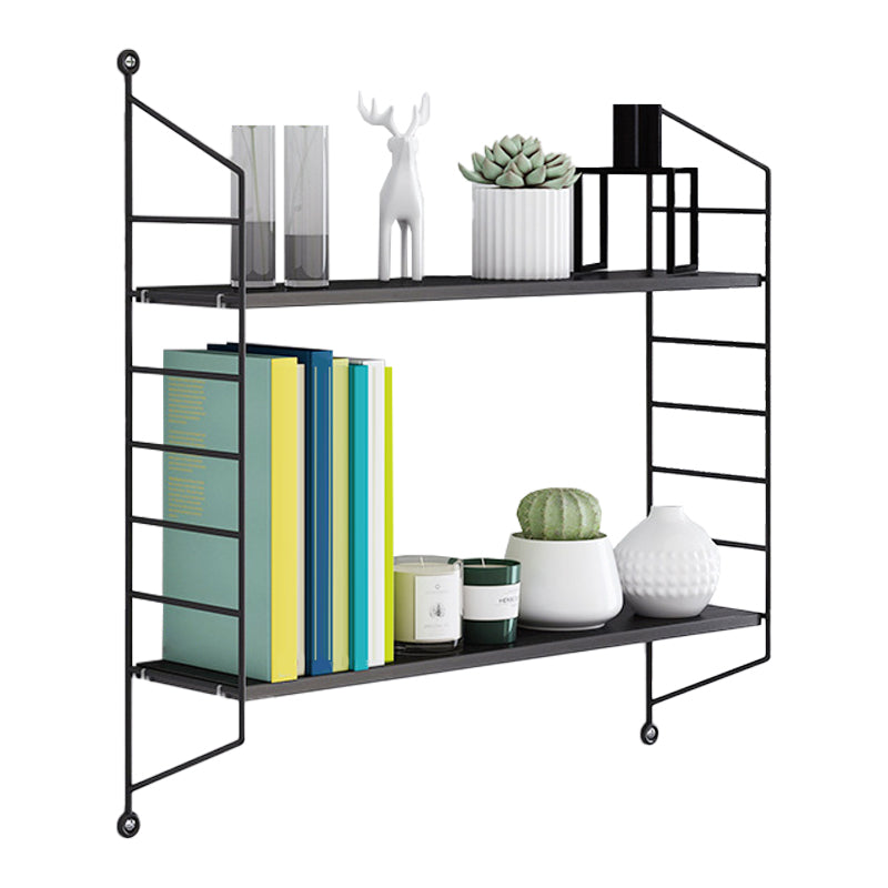 7.87"W Bookcase Contemporary Style Wall Mounted Bookshelf for Home Office
