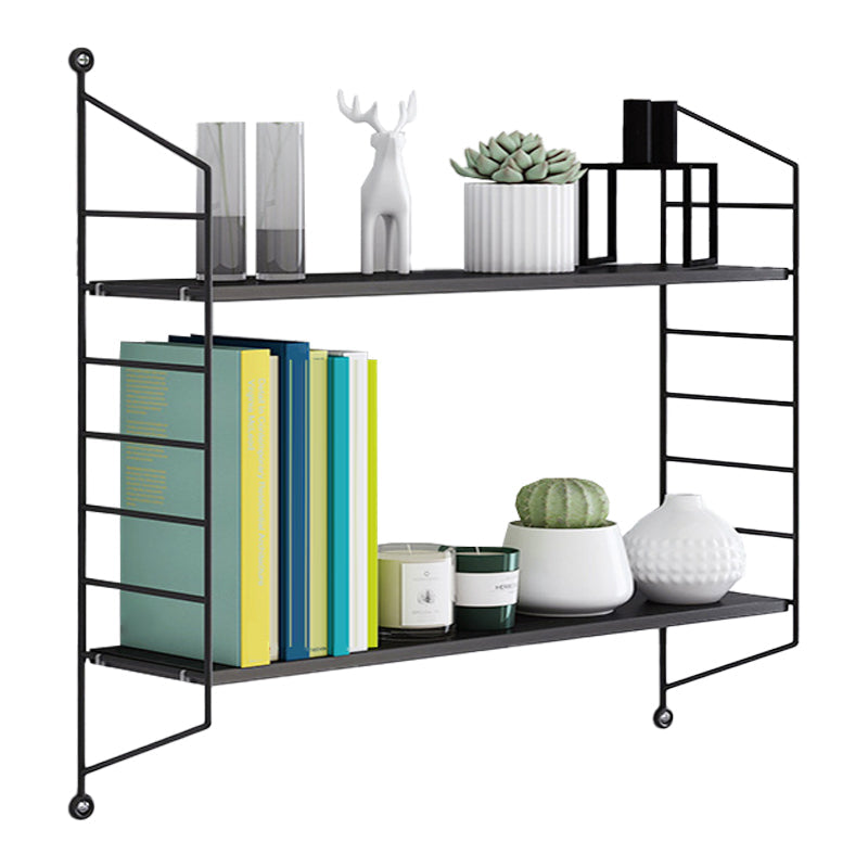 7.87"W Bookcase Contemporary Style Wall Mounted Bookshelf for Home Office