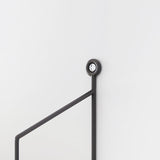 7.87"W Bookcase Contemporary Style Wall Mounted Bookshelf for Home Office