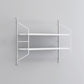 7.87"W Bookcase Contemporary Style Wall Mounted Bookshelf for Home Office