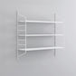 7.87"W Bookcase Contemporary Style Wall Mounted Bookshelf for Home Office