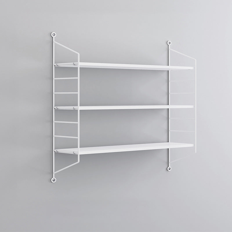 7.87"W Bookcase Contemporary Style Wall Mounted Bookshelf for Home Office