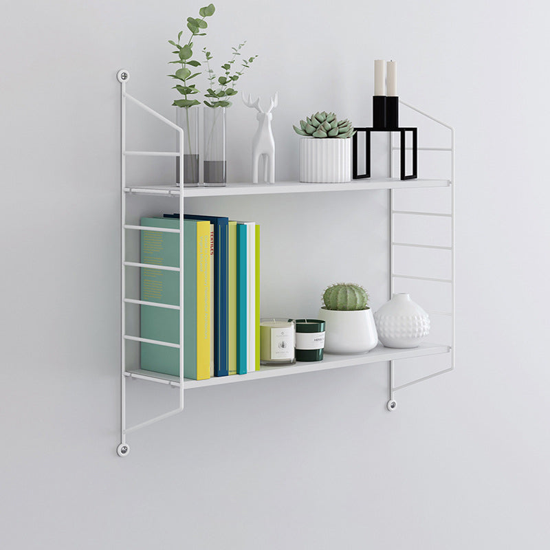 7.87"W Bookcase Contemporary Style Wall Mounted Bookshelf for Home Office