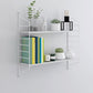 7.87"W Bookcase Contemporary Style Wall Mounted Bookshelf for Home Office