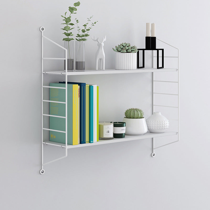 7.87"W Bookcase Contemporary Style Wall Mounted Bookshelf for Home Office