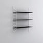 7.87"W Bookcase Contemporary Style Wall Mounted Bookshelf for Home Office