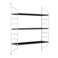 7.87"W Bookcase Contemporary Style Wall Mounted Bookshelf for Home Office