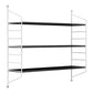7.87"W Bookcase Contemporary Style Wall Mounted Bookshelf for Home Office
