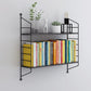 7.87"W Bookcase Contemporary Style Wall Mounted Bookshelf for Home Office