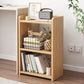 Scandinavian Shelf Bookcase Open Back Bookcase for Home Office