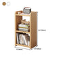Scandinavian Shelf Bookcase Open Back Bookcase for Home Office