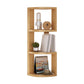 Modern Style Bookcase in Brown Color Wood Bookshelf for Office 9.8"L x 9.8"W x 31.9"H Clearhalo 'Bookcases' 'furn' 'furn_bookcases' 'Furniture' 'Office Furniture' 5298230