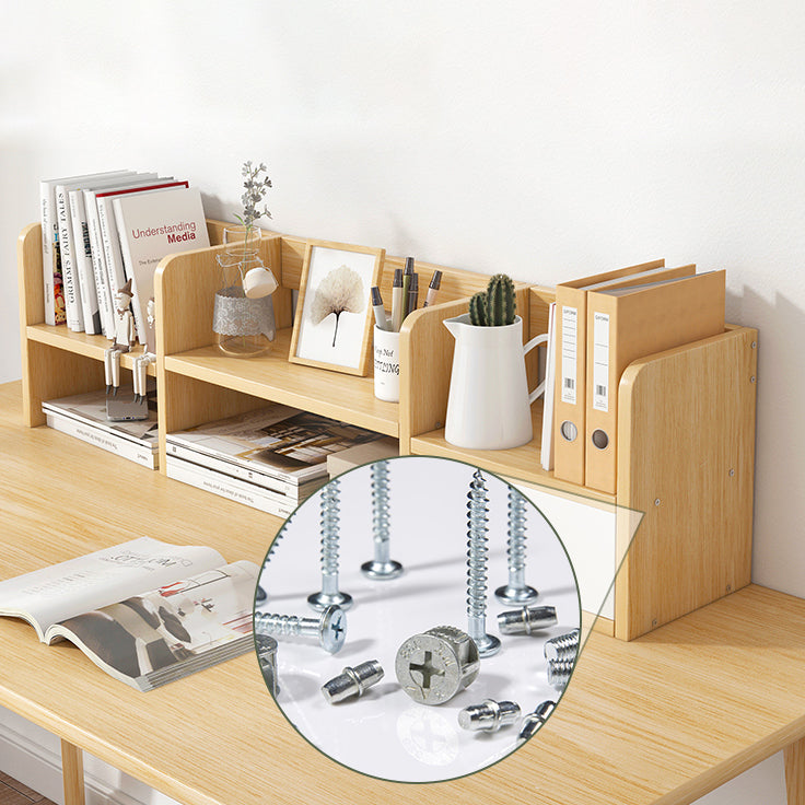 Modern Style Bookcase in Brown Color Wood Bookshelf for Office Clearhalo 'Bookcases' 'furn' 'furn_bookcases' 'Furniture' 'Office Furniture' 5298242