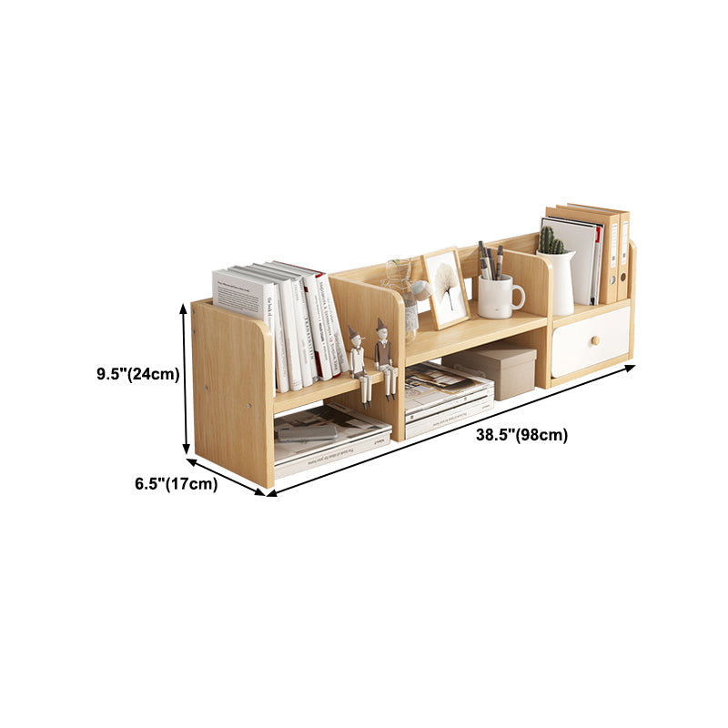 Modern Style Bookcase in Brown Color Wood Bookshelf for Office Clearhalo 'Bookcases' 'furn' 'furn_bookcases' 'Furniture' 'Office Furniture' 5298252