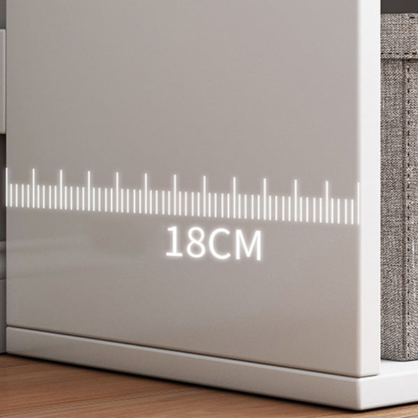 Scandinavian Style Bookshelf 11"H Wood Bookcase for Home Office