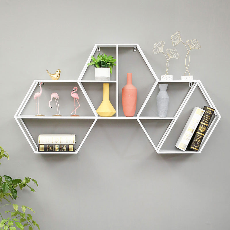 Industrial Metal -Bücherregal schweben 48,5 "L -Bücherregal für Heimbüro