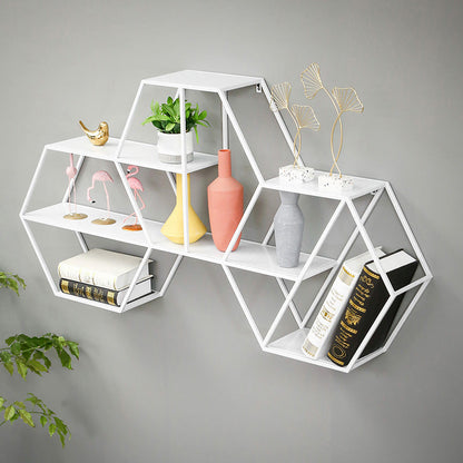 Industrial Metal -Bücherregal schweben 48,5 "L -Bücherregal für Heimbüro