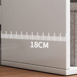 Open Back Modern Style Bookshelf 18 "l Ingenieur Holzbuchhandel für Heimbüro