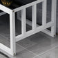 Glass TV Stand for TVs up to 18" H , Glam Open Storage TV Stand - Black / Gold Clearhalo 'furn' 'furn_tv_stands_entertainment_centers' 'Furniture' 'Living Room Furniture' 'TV Stands & Entertainment Centers' 'TV Stands & Media Storage Furniture' 'tv_stands_entertainment_centers' 5298451