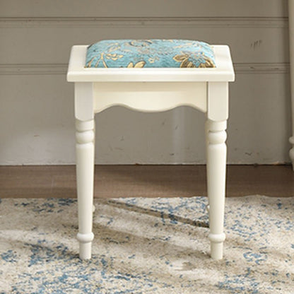 Ensemble de vanité blanc brillant avec tiroir commode moderne de pin à 2 dessins pour chambre à coucher