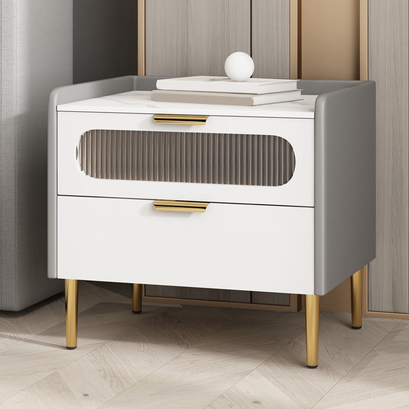 In stile moderno in metallo in ferro verde/grigio/rosa/arancione/comodino