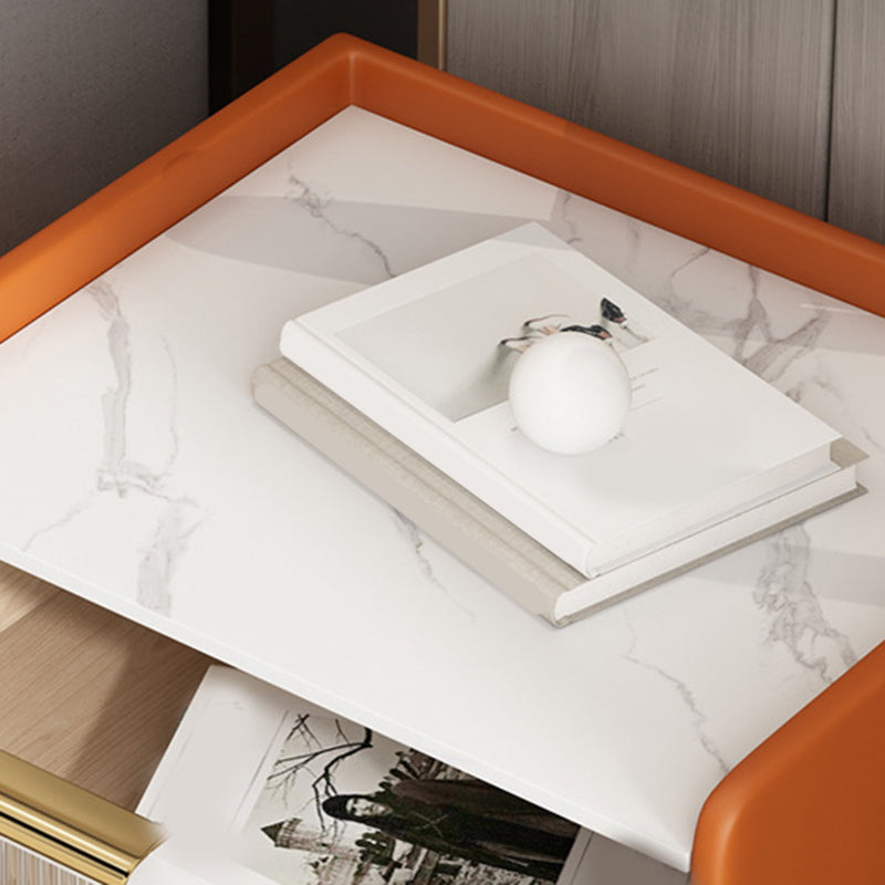 In stile moderno in metallo in ferro verde/grigio/rosa/arancione/comodino