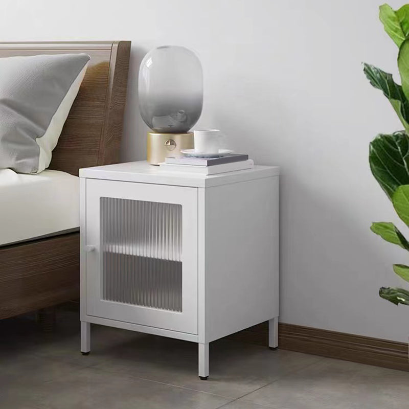 Porta rosa metallica/bianco/blu/giallo/nero quadrato/comodino della porta rotonda