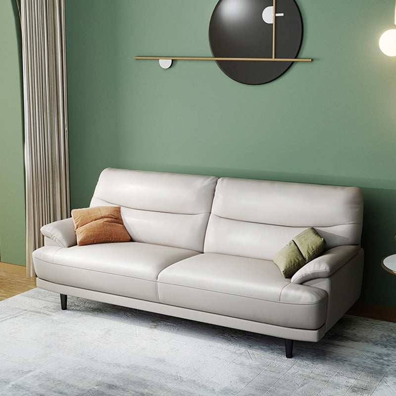 Vlekbestendig lederen kussen bovenste arm koekje back settee bank