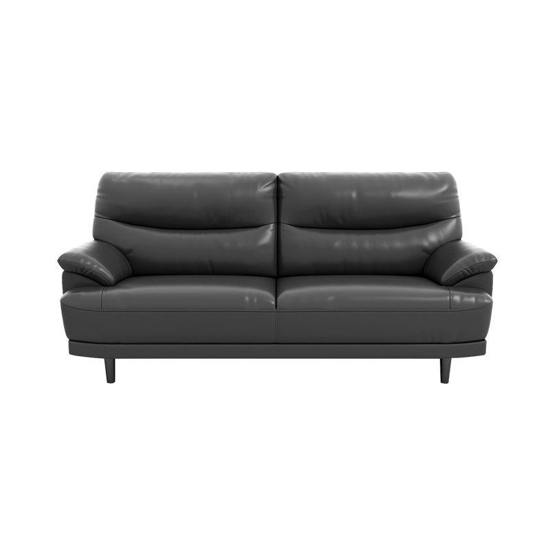 Vlekbestendig lederen kussen bovenste arm koekje back settee bank