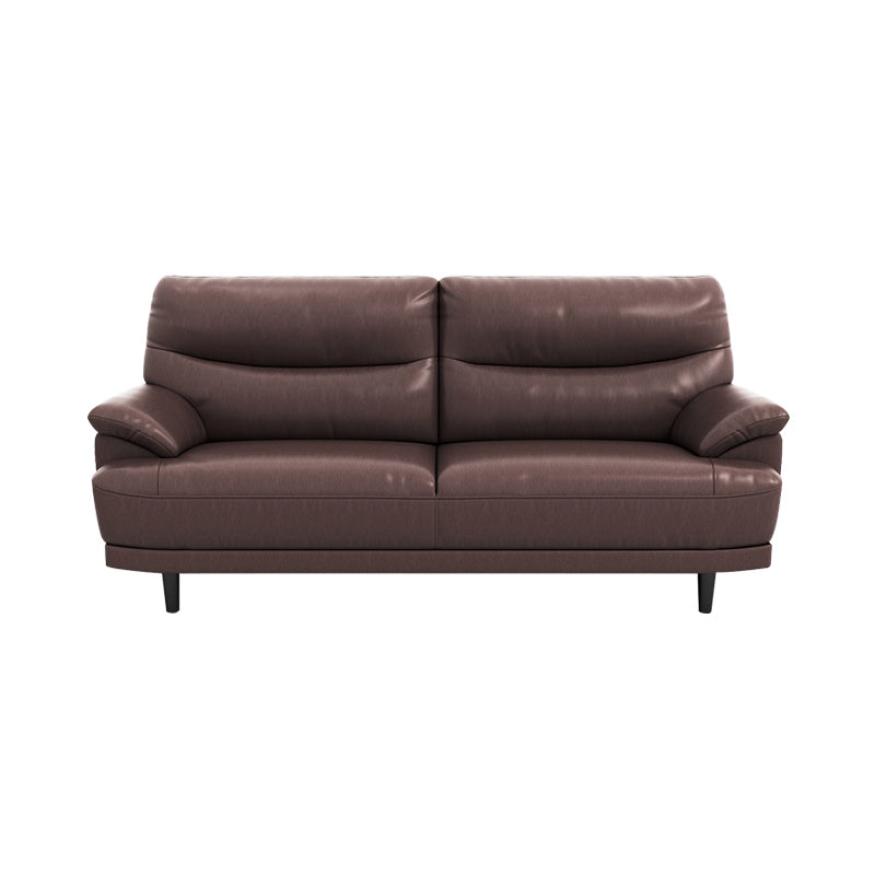 Vlekbestendig lederen kussen bovenste arm koekje back settee bank