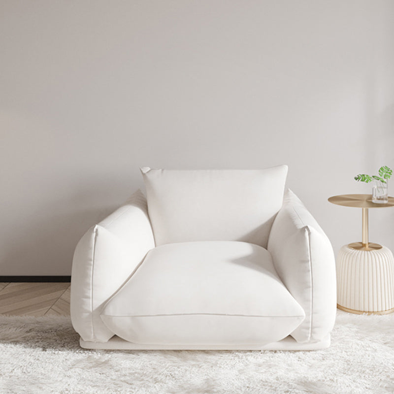 標準的なクッション1/2人のためのコンテンポラリースクエアアームセッテソファソファ