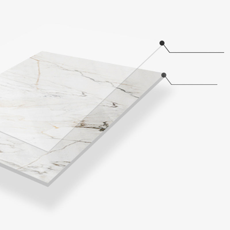 Ronde leisteen salontafel eigentijdse drie poten witte cocktailtafel