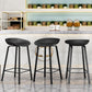 Modern Backrest Armless Counter Stool Plastic Bar Stool with Metal 4 Legs Clearhalo 'Bar Furniture' 'Bar Stools' 'bar_stools' 'furn' 'furn_bar_stools' 'Furniture' 'Kitchen & Dining Furniture' 5302383