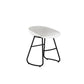 Contemporary Bar Stool Plastic Counter Bar Stool with Metal Legs Clearhalo 'Bar Furniture' 'Bar Stools' 'bar_stools' 'furn' 'furn_bar_stools' 'Furniture' 'furniture_bar_stools' 'Kitchen & Dining Furniture' 5302502