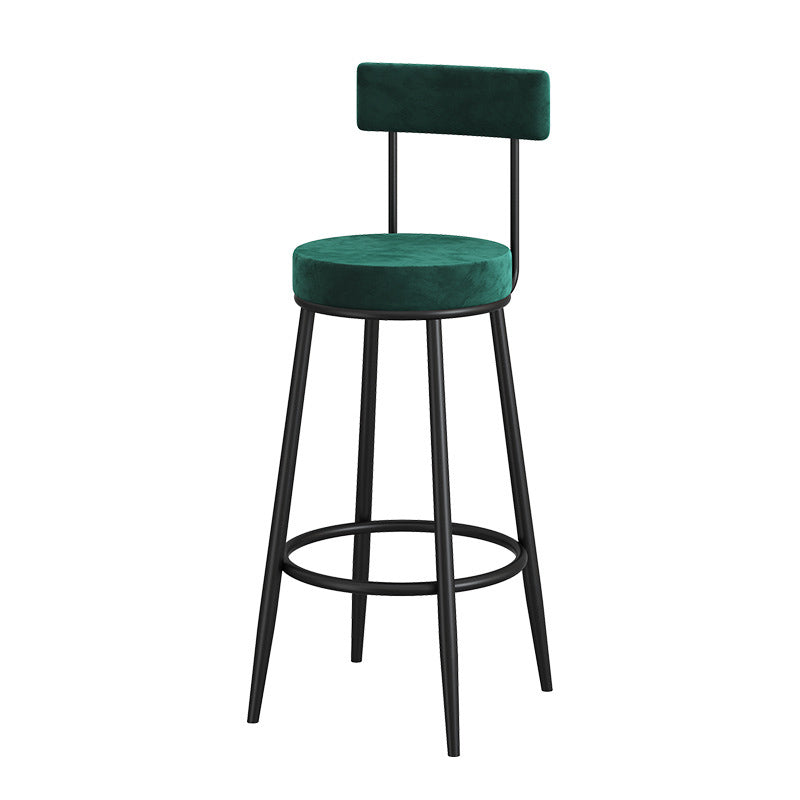 1/3 pièces Glam Glam Bar Table Set White Stone Top Bistro Set avec étagère